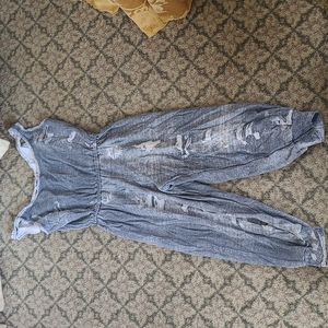 Flowers by Zoe one piece jumpsuit/romper